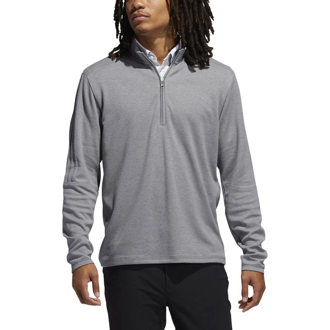 ADIDAS 3-Stripe 1/4 Zip Layering 3 ADIDAS 3-Stripe 1/4 Zip Layering