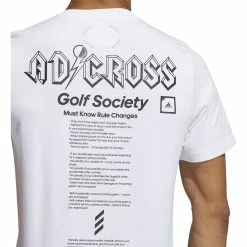 ADIDAS AdiCross Graphic Tee 25 ADIDAS AdiCross Graphic Tee -Shoes Sales Shop adidas adicross graphic tee white 04 29918.1632321210