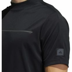 ADIDAS AdiCross Round Neck Polo -Shoes Sales Shop adidas adicross round neck polo black 03 95056.1632320929