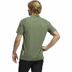 ADIDAS AdiCross Round Neck Polo -Shoes Sales Shop adidas adicross round neck polo natural green 02 98163.1632320917