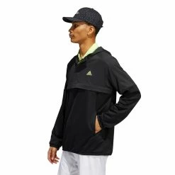 ADIDAS Anorak 1/2 Zip Pullover -Shoes Sales Shop adidas anorak 1 2 zip pullover black 02 32390.1676591444
