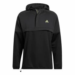 ADIDAS Anorak 1/2 Zip Pullover -Shoes Sales Shop adidas anorak 1 2 zip pullover black 03 80895.1676577383