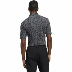 ADIDAS Go-To Camo Print Polo 31 ADIDAS Go-To Camo Print Polo -Shoes Sales Shop adidas go to camo print polo black grey six 02 13601.1673901528