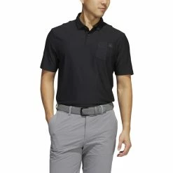 ADIDAS Go-To Pocket Polo 22 ADIDAS Go-To Pocket Polo -Shoes Sales Shop adidas go to pocket polo black 01 17157.1647960753