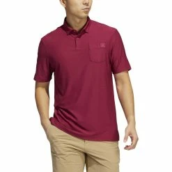 ADIDAS Go-To Pocket Polo 26 ADIDAS Go-To Pocket Polo -Shoes Sales Shop adidas go to pocket polo legacy burgundy 01 66594.1647960753
