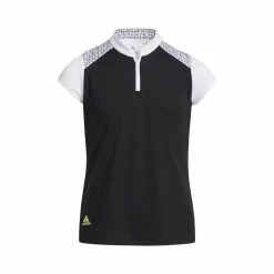 ADIDAS Junior Girls Colorblock Polo 14 ADIDAS Junior Girls Colorblock Polo -Shoes Sales Shop adidas junior girls colorblock polo black 01 38311.1676587177