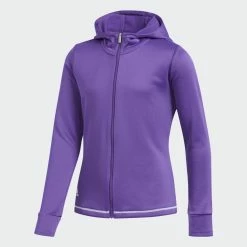 ADIDAS Junior Girls Novelty Hoodie 11 ADIDAS Junior Girls Novelty Hoodie -Shoes Sales Shop adidas junior girls novelty hoodie active purple 01 91480.1631897470