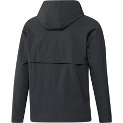 ADIDAS Ripstop 1/4 Zip Pullover Hoodie -Shoes Sales Shop adidas ripstop 1 4 zip pullover hoodie black 02 72131.1677077879