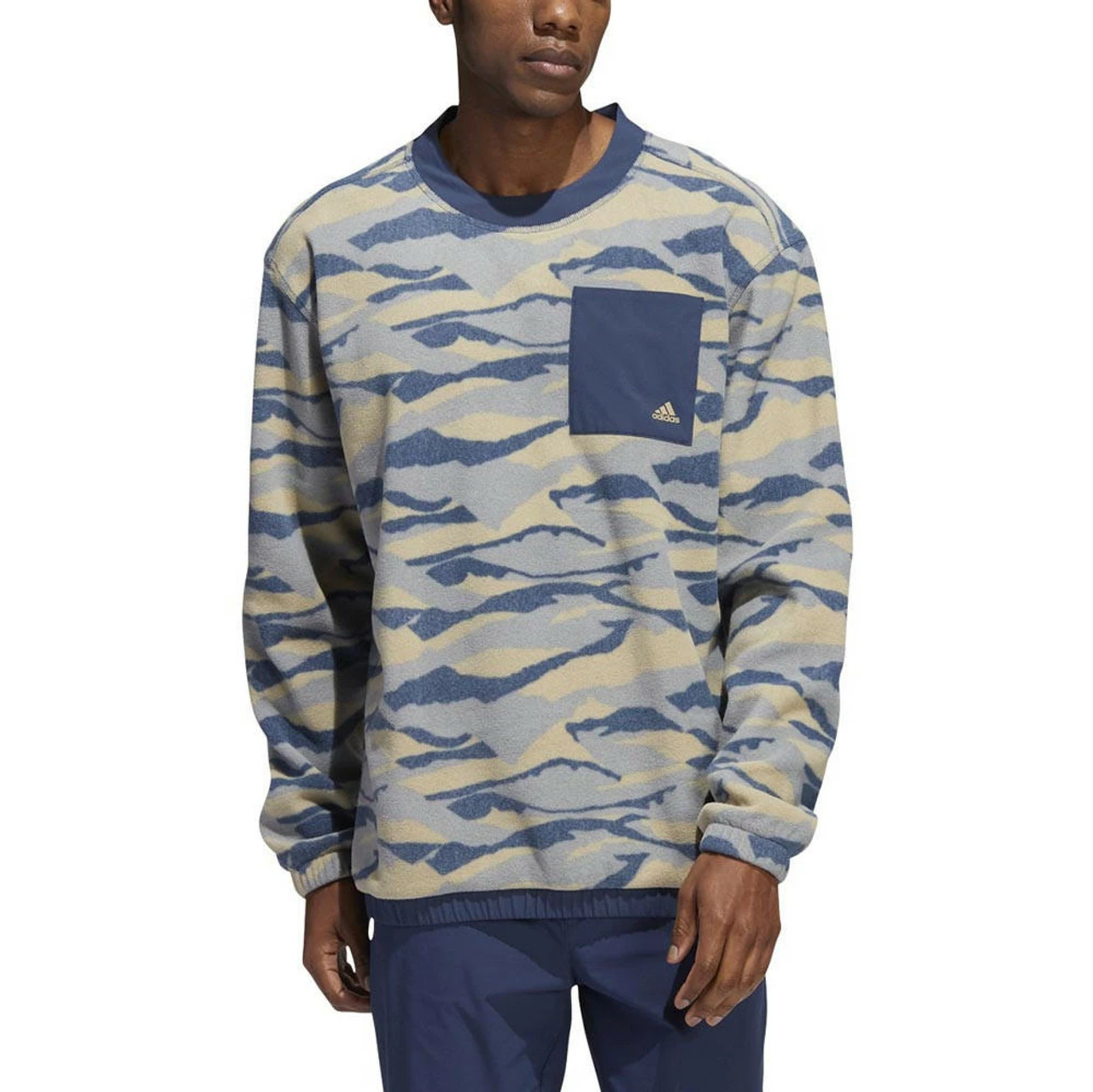 ADIDAS Texture Print Crewneck 3 ADIDAS Texture Print Crewneck