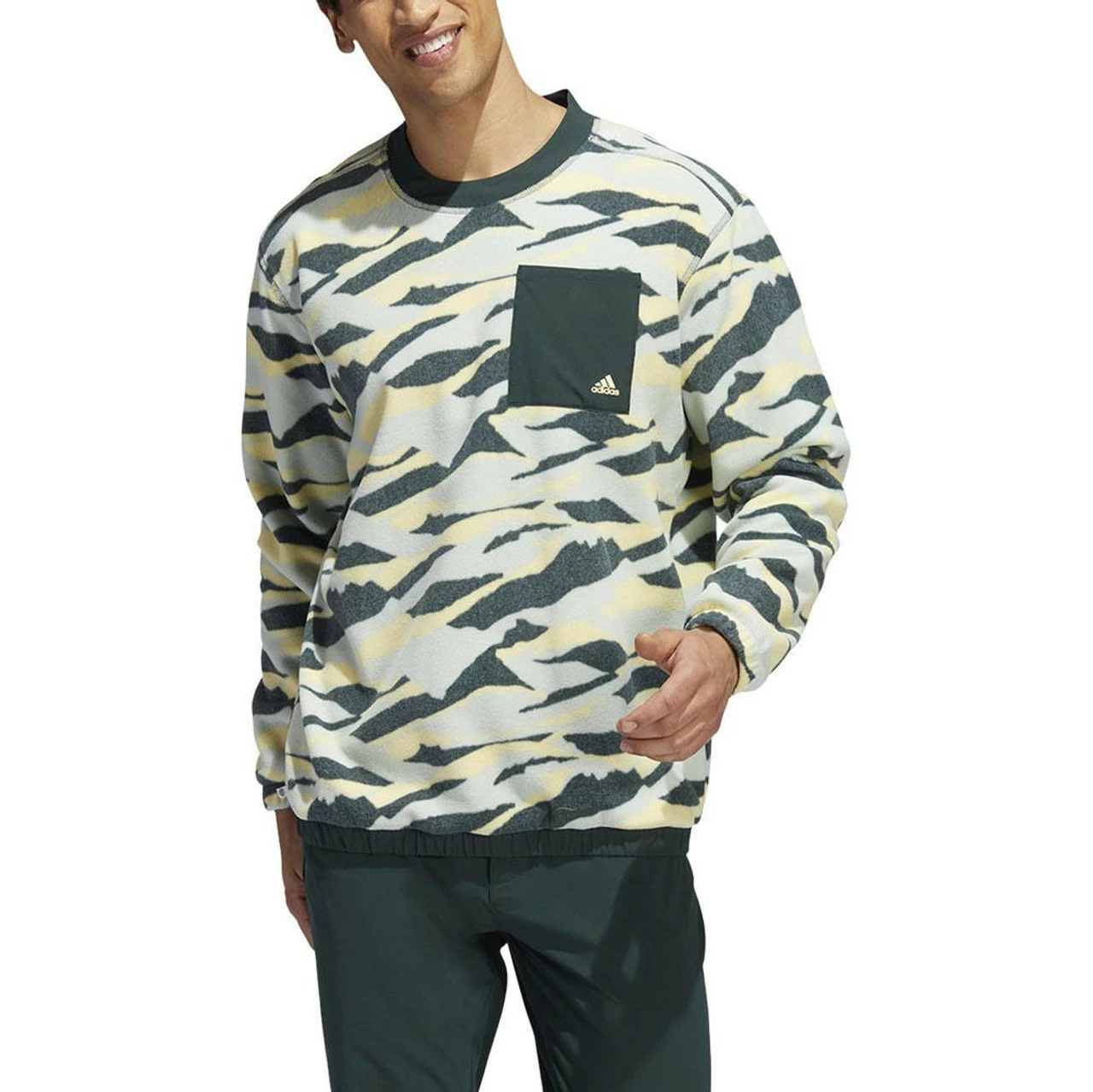 ADIDAS Texture Print Crewneck 7 ADIDAS Texture Print Crewneck - Image 5