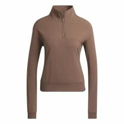 ADIDAS Women's 1/4 Zip Jacket -Shoes Sales Shop adidas womens 1 4 zip jacket earth strata 05 36554.1676592934