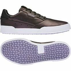 ADIDAS Women's AdiCross Retro Golf Shoes -Shoes Sales Shop adidas womens adicross retro golf shoes black magic lilac 03 07276.1641409111