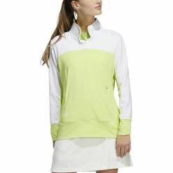 ADIDAS Women's Colorblock Quarter Snap Jacket 12 ADIDAS Women's Colorblock Quarter Snap Jacket -Shoes Sales Shop adidas womens colorblock quarter snap jacket pulse lime 01 50851.1676589827