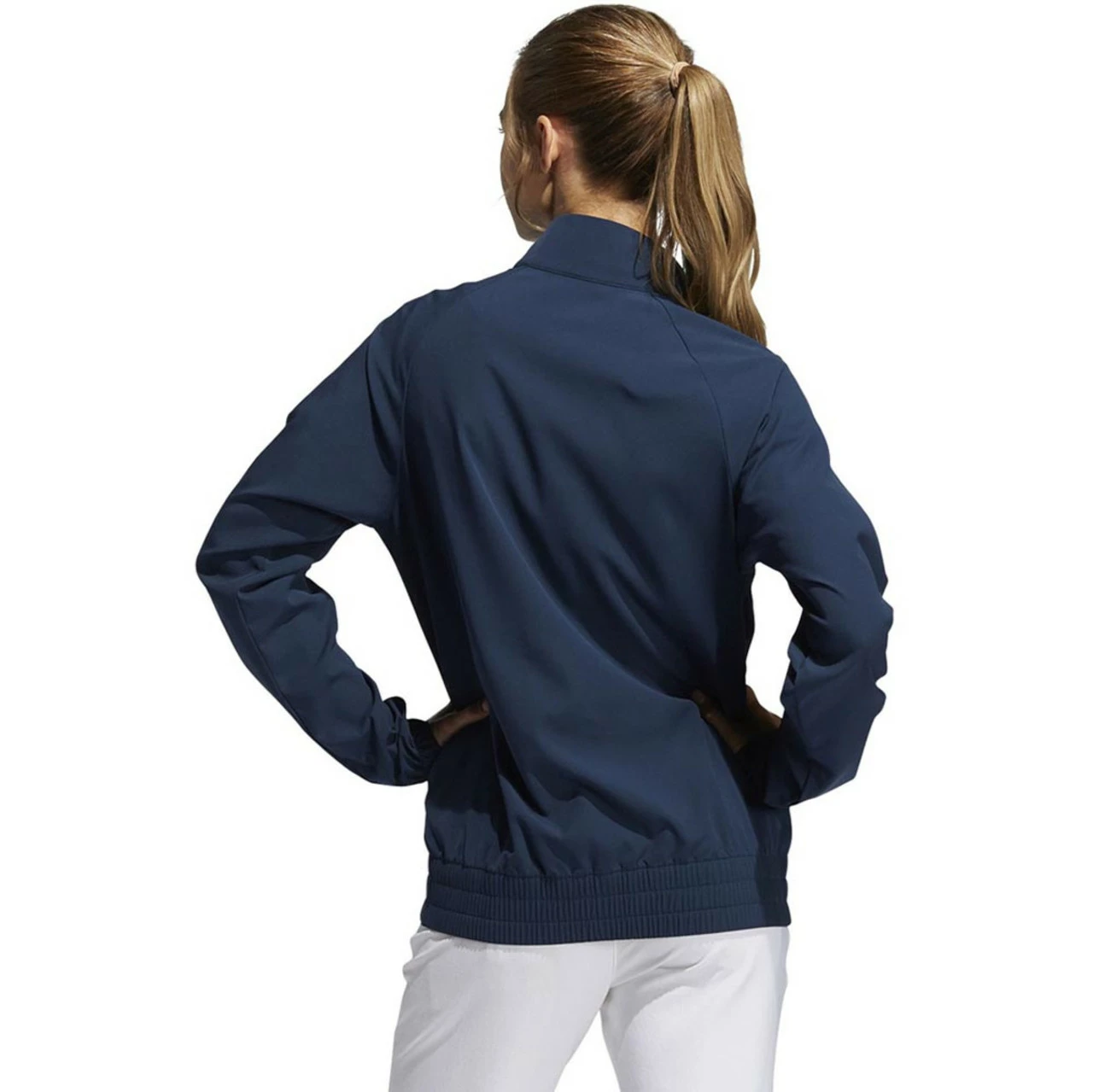 ADIDAS Women's Essentials Full Zip Jacket 4 ADIDAS Women's Essentials Full Zip Jacket - Image 2