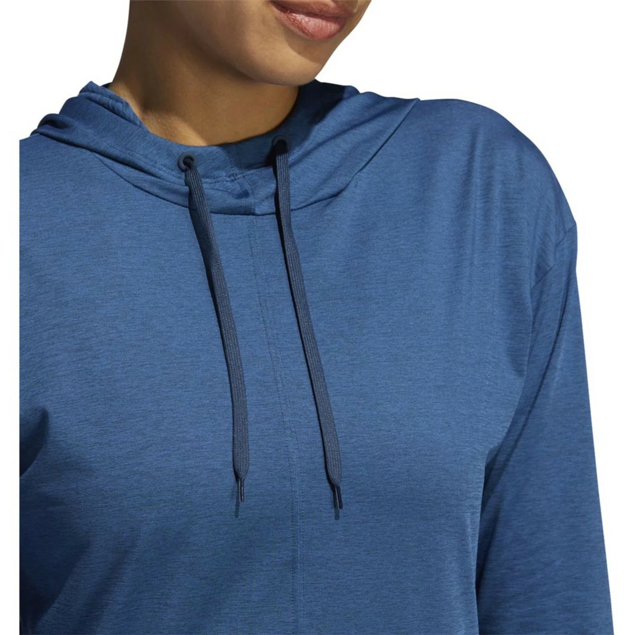 ADIDAS Women's Essentials Heathered Hoodie 5 ADIDAS Women's Essentials Heathered Hoodie - Image 3