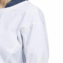 ADIDAS Women's Go-To Knit Woven Pullover -Shoes Sales Shop adidas womens go to knit woven pullover white 03 70334.1647971840