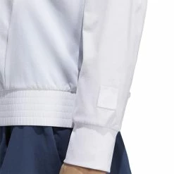 ADIDAS Women's Go-To Knit Woven Pullover -Shoes Sales Shop adidas womens go to knit woven pullover white 04 49101.1647971840