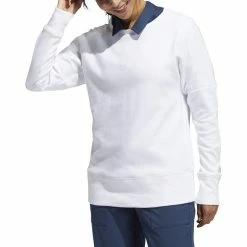 ADIDAS Women's Go-To Sweatshirt 22 ADIDAS Women's Go-To Sweatshirt -Shoes Sales Shop adidas womens go to sweatshirt white 01 56960.1639065673