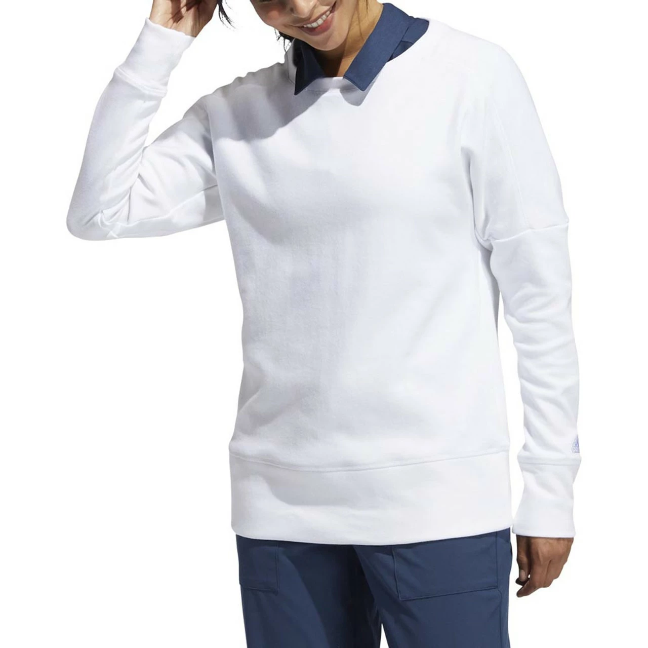 ADIDAS Women's Go-To Sweatshirt 11 ADIDAS Women's Go-To Sweatshirt - Image 9