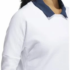 ADIDAS Women's Go-To Sweatshirt 25 ADIDAS Women's Go-To Sweatshirt -Shoes Sales Shop adidas womens go to sweatshirt white 04 36169.1639065673