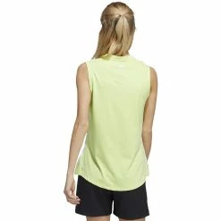ADIDAS Women's Gradient Sleeveless Polo 13 ADIDAS Women's Gradient Sleeveless Polo -Shoes Sales Shop adidas womens gradient sleeveless polo pulse lime 02 22546.1647972220