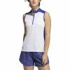 ADIDAS Women's Primeblue Colorblock Racerback Polo -Shoes Sales Shop adidas womens primeblue colorblock racerback polo white 01 62492.1659042810