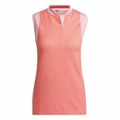 ADIDAS Women's Primeknit Sleeveless Polo 9 ADIDAS Women's Primeknit Sleeveless Polo -Shoes Sales Shop adidas womens primeknit sleeveless polo preloved red 04 76864.1676592008