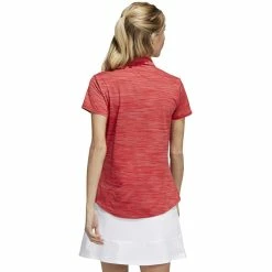 ADIDAS Women's Space-Dyed Polo 28 ADIDAS Women's Space-Dyed Polo -Shoes Sales Shop adidas womens space dyed polo collegiate red white 02 40051.1647973321
