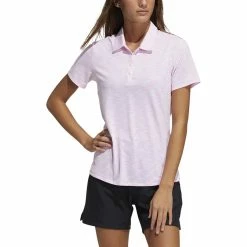 ADIDAS Women's Spacedye Polo 15 ADIDAS Women's Spacedye Polo -Shoes Sales Shop adidas womens spacedye polo white screaming pink 01 16875.1631905137