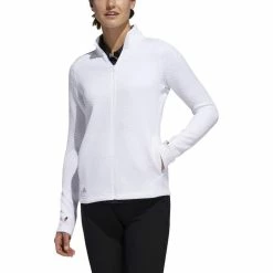 ADIDAS Women's Textured Layer Jacket 26 ADIDAS Women's Textured Layer Jacket -Shoes Sales Shop adidas womens textured layer jacket white 01 73299.1633102077