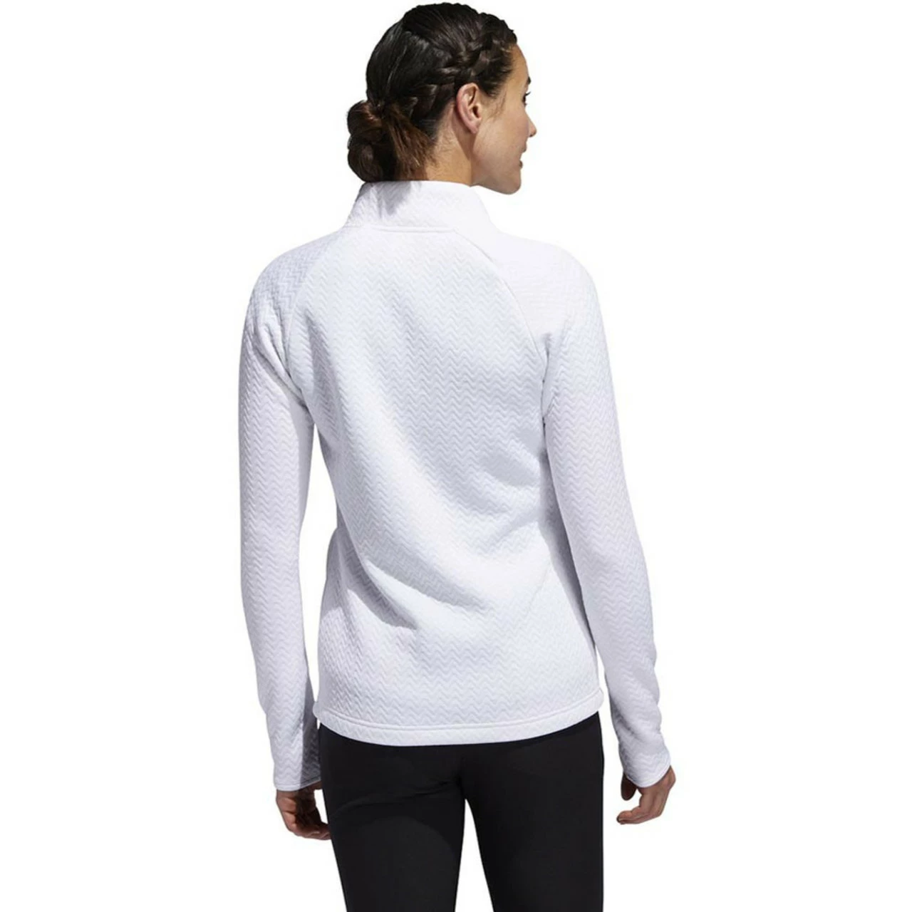 ADIDAS Women's Textured Layer Jacket 8 ADIDAS Women's Textured Layer Jacket - Image 6