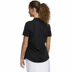 ADIDAS Women's Ultimate 365 Solid Polo -Shoes Sales Shop adidas womens ultimate 365 solid polo black 02 61271.1678999876