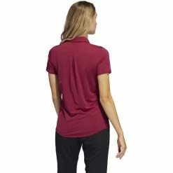 ADIDAS Women's Ultimate 365 Solid Polo -Shoes Sales Shop adidas womens ultimate 365 solid polo legacy burgundy 02 77391.1678999876