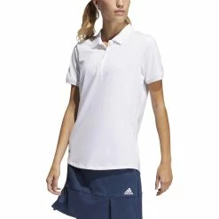 ADIDAS Women's Ultimate 365 Solid Polo -Shoes Sales Shop adidas womens ultimate 365 solid polo white 01 41285.1678999876