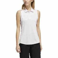 ADIDAS Women's Ultimate 365 Solid Sleeveless Polo -Shoes Sales Shop adidas womens ultimate 365 solid sleeveless polo almost pink 01 23006.1662670227