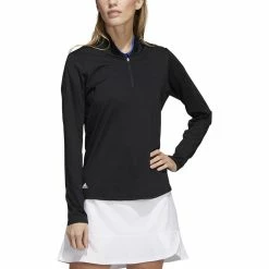 ADIDAS Women's Ultimate365 Sun Protection Shirt -Shoes Sales Shop adidas womens ultimate365 sun protection shirt black 01 63943.1676582887