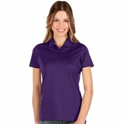 Antigua Women's Balance Polo -Shoes Sales Shop antigua womens balance polo dark purple 01 09080.1676581426