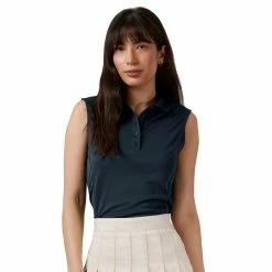 Antigua Women's Tribute Sleeveless Polo 20 Antigua Women's Tribute Sleeveless Polo -Shoes Sales Shop antigua womens tribute sleeveless polo black 01 39501.1676588555