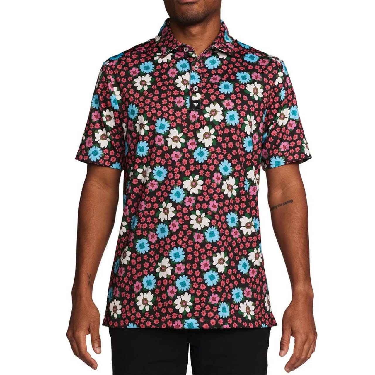Bad Birdie Austin Flowers Polo 4 Bad Birdie Austin Flowers Polo - Image 2