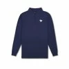 Bad Birdie Navy Quarterzip -Shoes Sales Shop bad birdie navy quarterzip navy 01 39686.1678297078