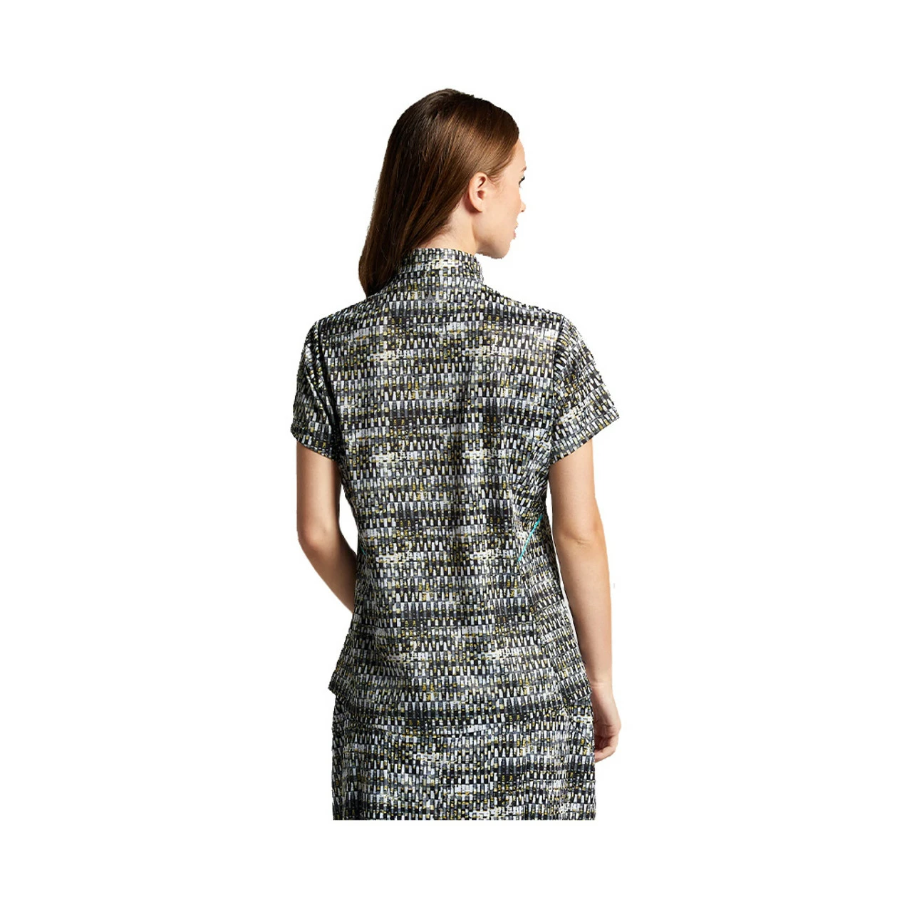 Bermuda Sands Women's Leighton Sublimated Block Polo 4 Bermuda Sands Women's Leighton Sublimated Block Polo - Image 2