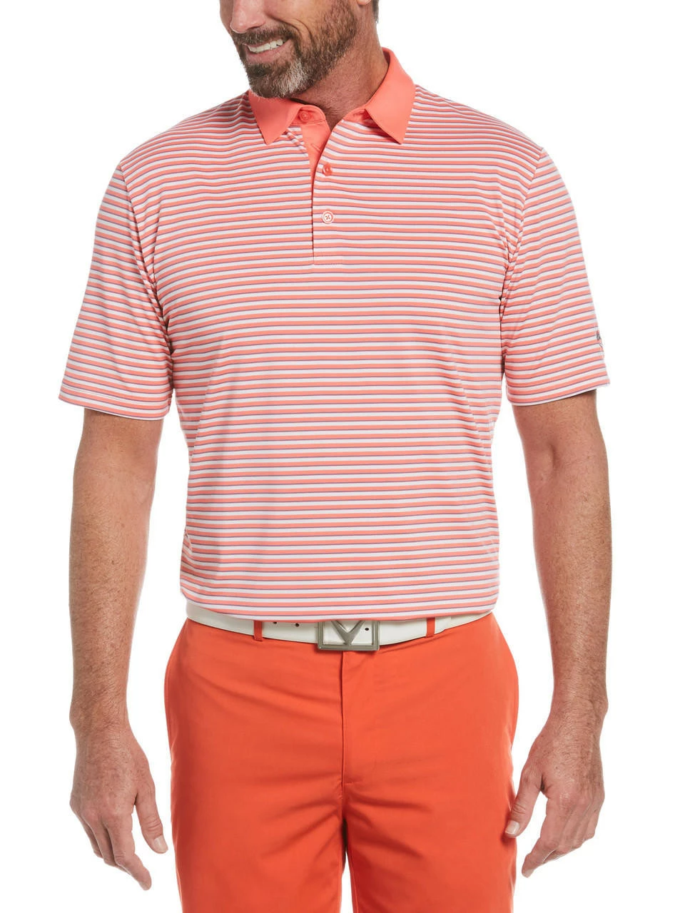 Callaway 3-Color Stripe Polo 20 Callaway 3-Color Stripe Polo - Image 18