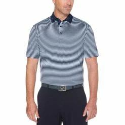 Callaway 3-Color Stripe Polo 52 Callaway 3-Color Stripe Polo -Shoes Sales Shop callaway 3 color stripe polo medieval blue 01 12931.1676589544