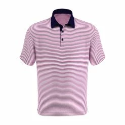 Callaway 3-Color Stripe Polo 67 Callaway 3-Color Stripe Polo -Shoes Sales Shop callaway 3 color stripe polo pink sunset 01 66796.1676594282