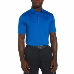 Callaway Cooling Micro Hex Polo -Shoes Sales Shop callaway cooling micro hex polo magnetic blue 01 65396.1654718881