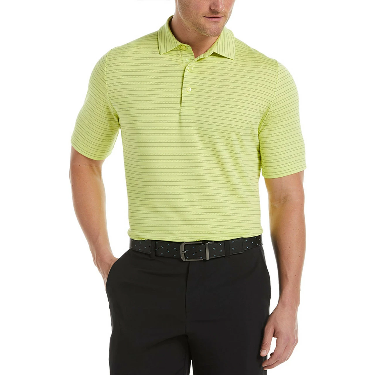 Callaway Fine Line Ventilated Stripe Polo 7 Callaway Fine Line Ventilated Stripe Polo - Image 5