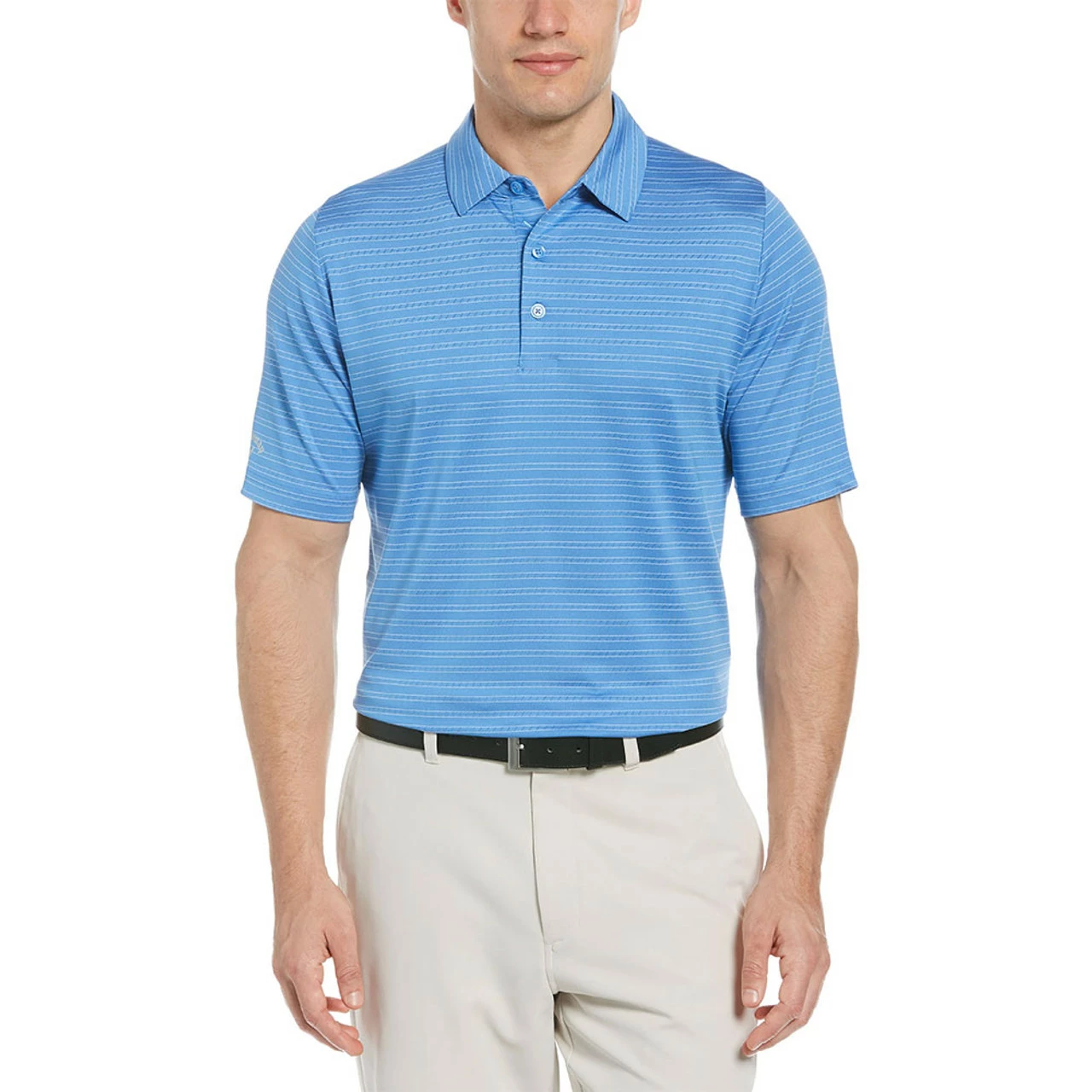 Callaway Fine Line Ventilated Stripe Polo 9 Callaway Fine Line Ventilated Stripe Polo - Image 7