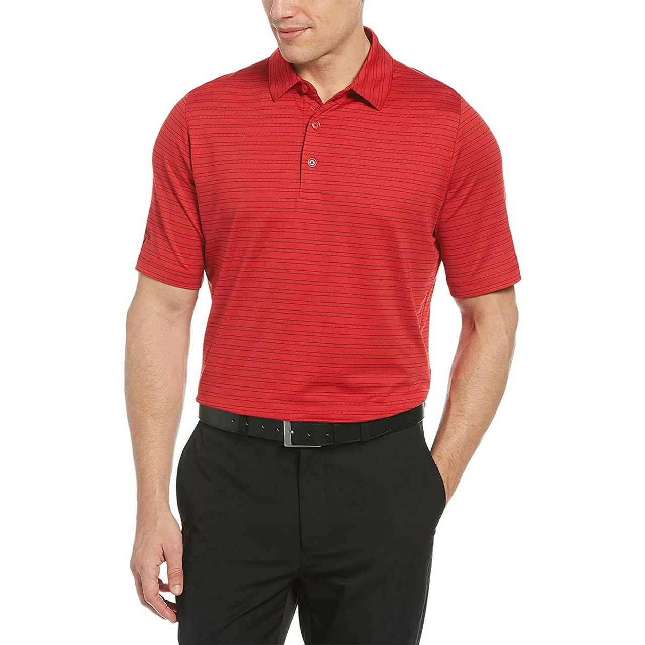 Callaway Fine Line Ventilated Stripe Polo 13 Callaway Fine Line Ventilated Stripe Polo - Image 11