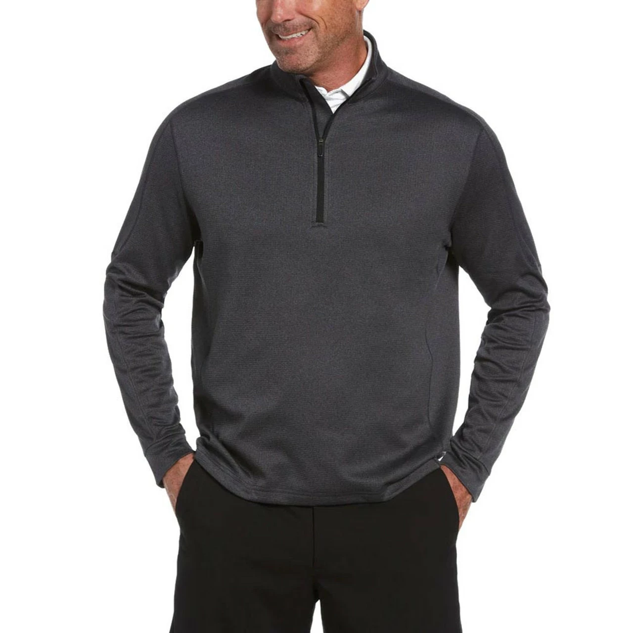 Callaway Midweight Waffle Knit Fleece 1/4 Zip 5 Callaway Midweight Waffle Knit Fleece 1/4 Zip - Image 3