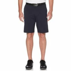 Callaway Stretch Solid Shorts With Active Waistband -Shoes Sales Shop callaway stretch solid short with active waistband night sky 01 23357.1667574553